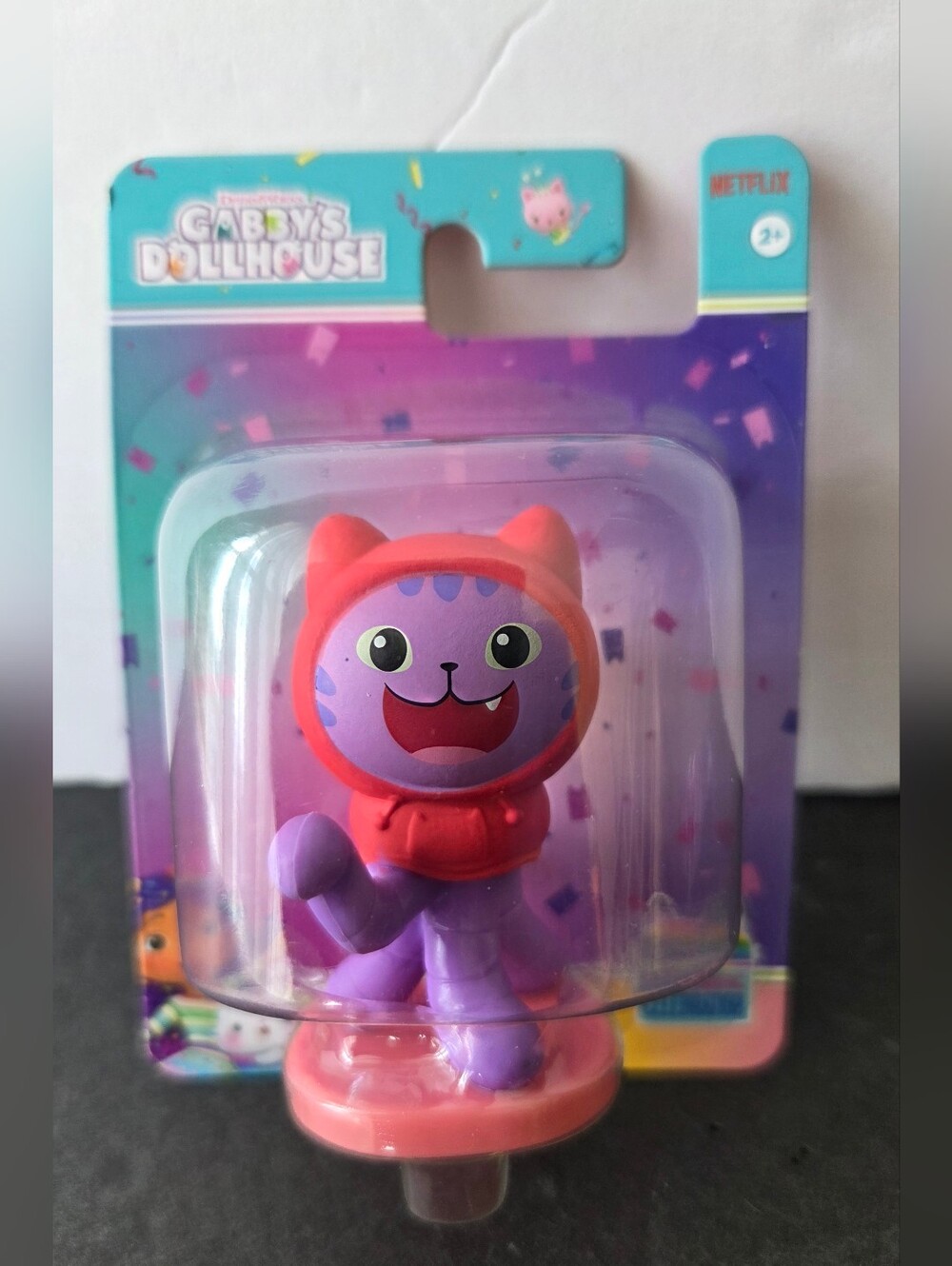 Gabby’s Dollhouse DJ Catnip Mini Figure Cake Topper Toy Netflix Dreamworks